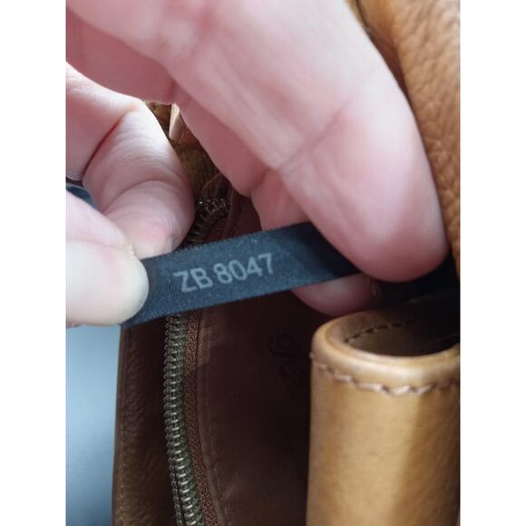 FOSSIL Purse Tan Genuine Leather Crossbody/Shoulder Handbag 75082 - Picture 3 of 16